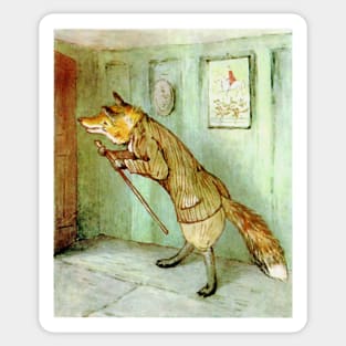 The Tale of Mr. Tod - Beatrix Potter Sticker